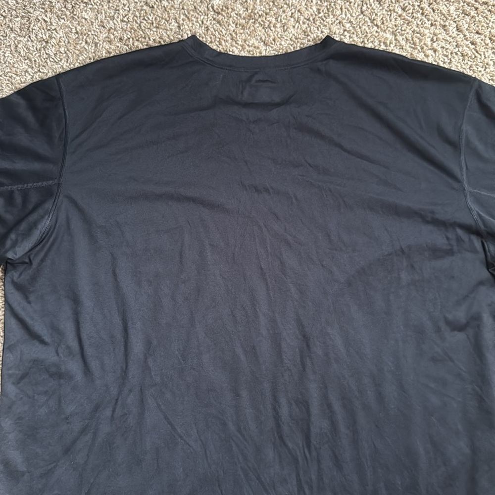 EUC Men's Columbia Hike Crew Black Short Sleeve Shirt Size XXL - Picture 10 of 11